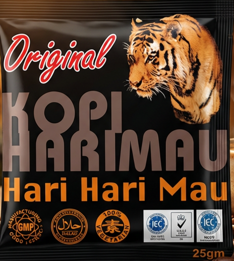 TIGER COFFEE - 5 Sachets (125g)