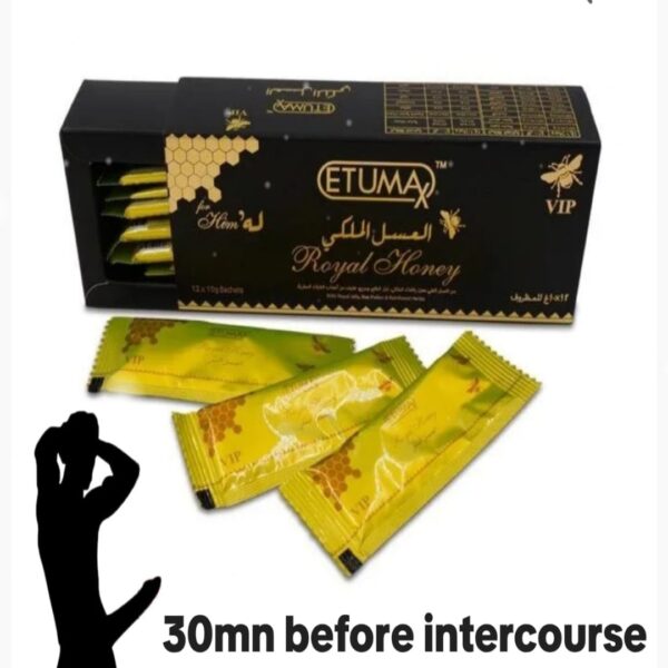 ETUMAX ROYAL HONEY - 1 box of 12 sachets